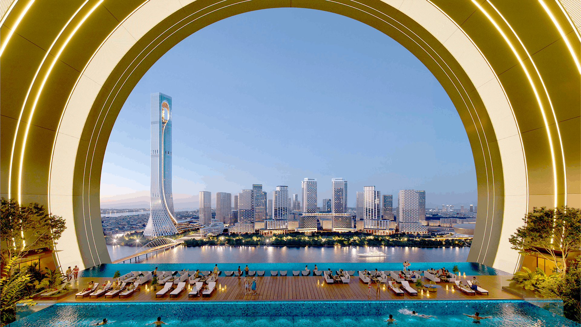 Hinh anh Sun Galaxy Complex ho boi 1